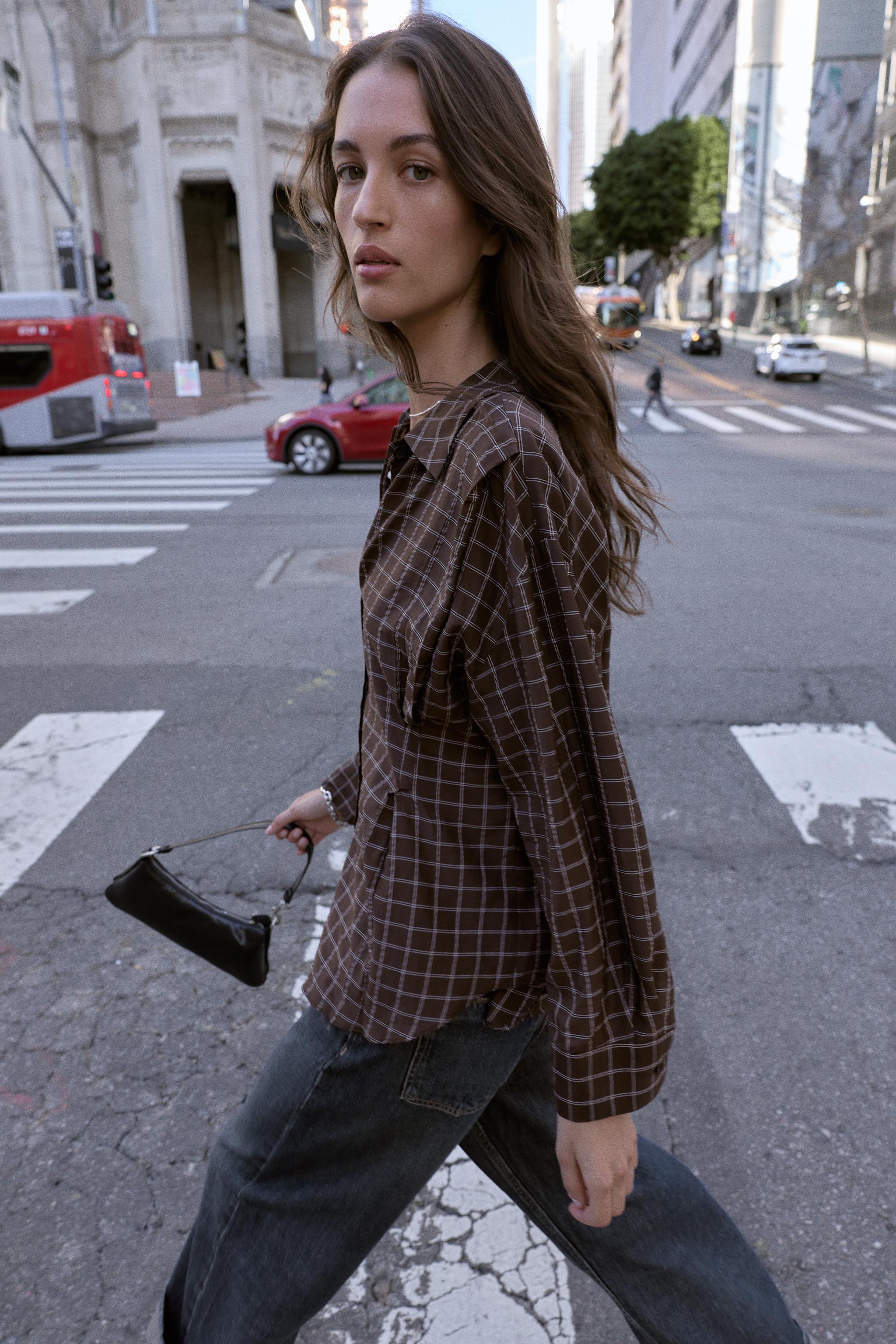 OVERSIZED PLAID SHIRT